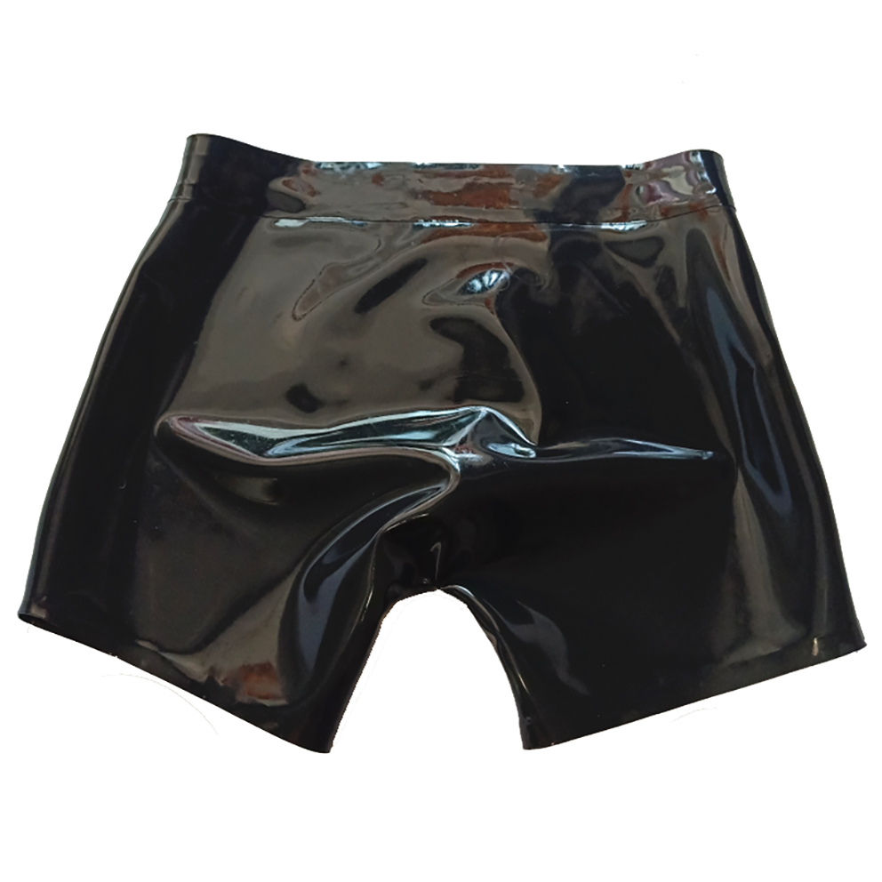 男性用のセクシーなラテックス製ボクサーパンツ,手作りのゴム製 - Boyshort Underwear のレビューと価格