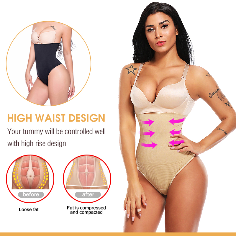 女性のためのスリムな腹の調節可能な下着,ハイウエストの下着, - Shapewear Bodysuit Firm のレビューと価格