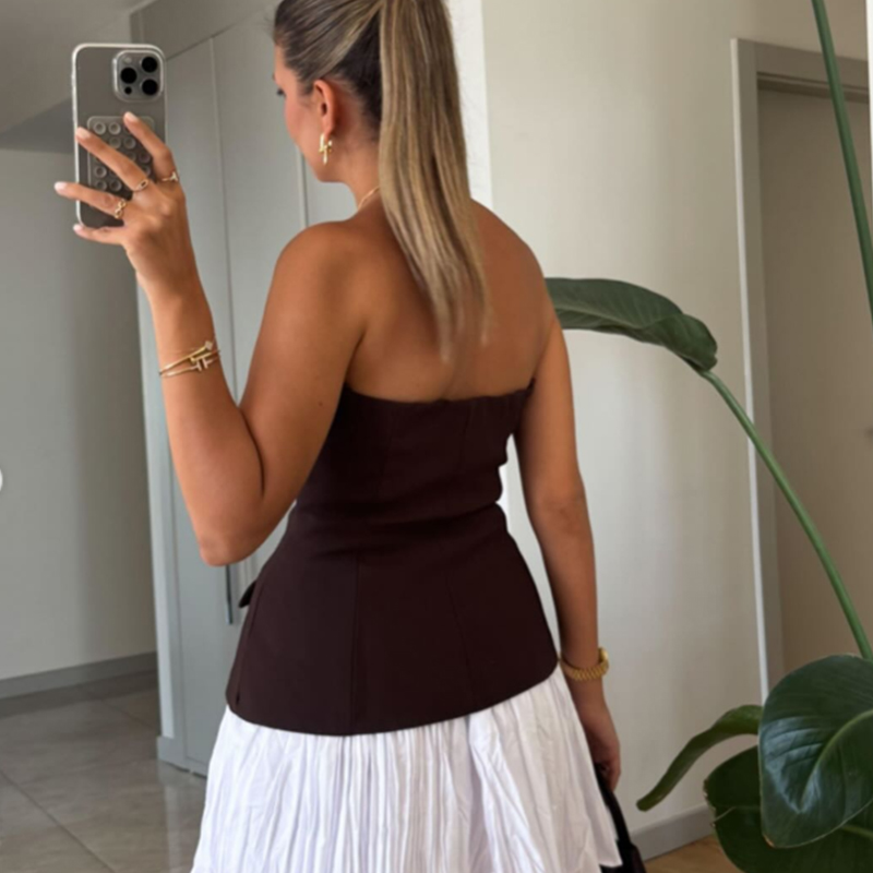 HXAO ストラップレス チューブトップ レディース コルセ - Strapless Bra Backless のレビューと価格