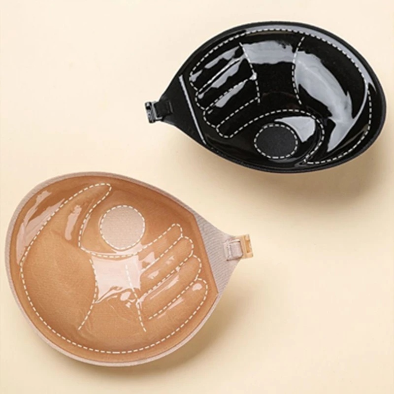 3cmの高さを出すシリコン製接着式ブラジャー。防水加工で、結 - Push Up Bra Padded のレビューと価格